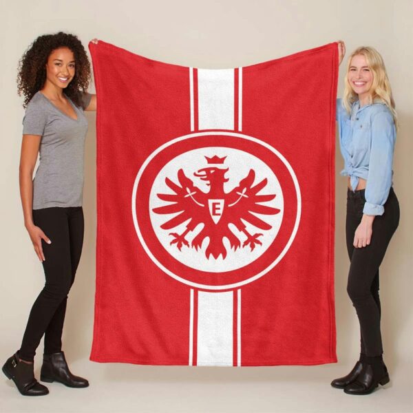 SGE Eintracht Frankfurt Fußballverein FC14 Fleecedecke - Decke