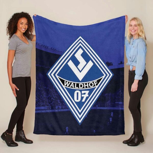 SV Waldhof Mannheim 07 eingereicht SVW Fleecedecke - Decke