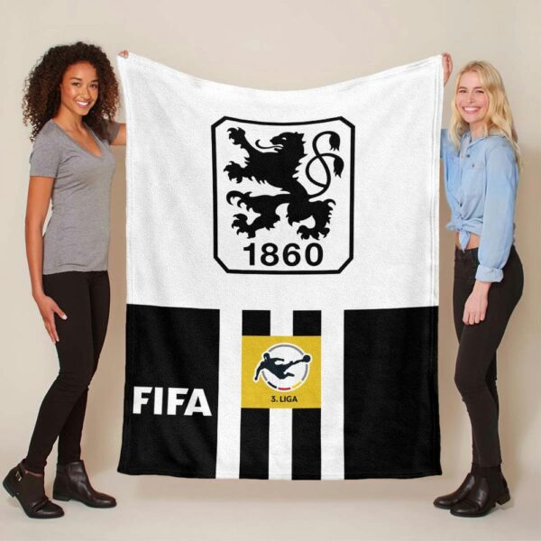 TSV 1860 München 1001 Fleecedecke - Decke