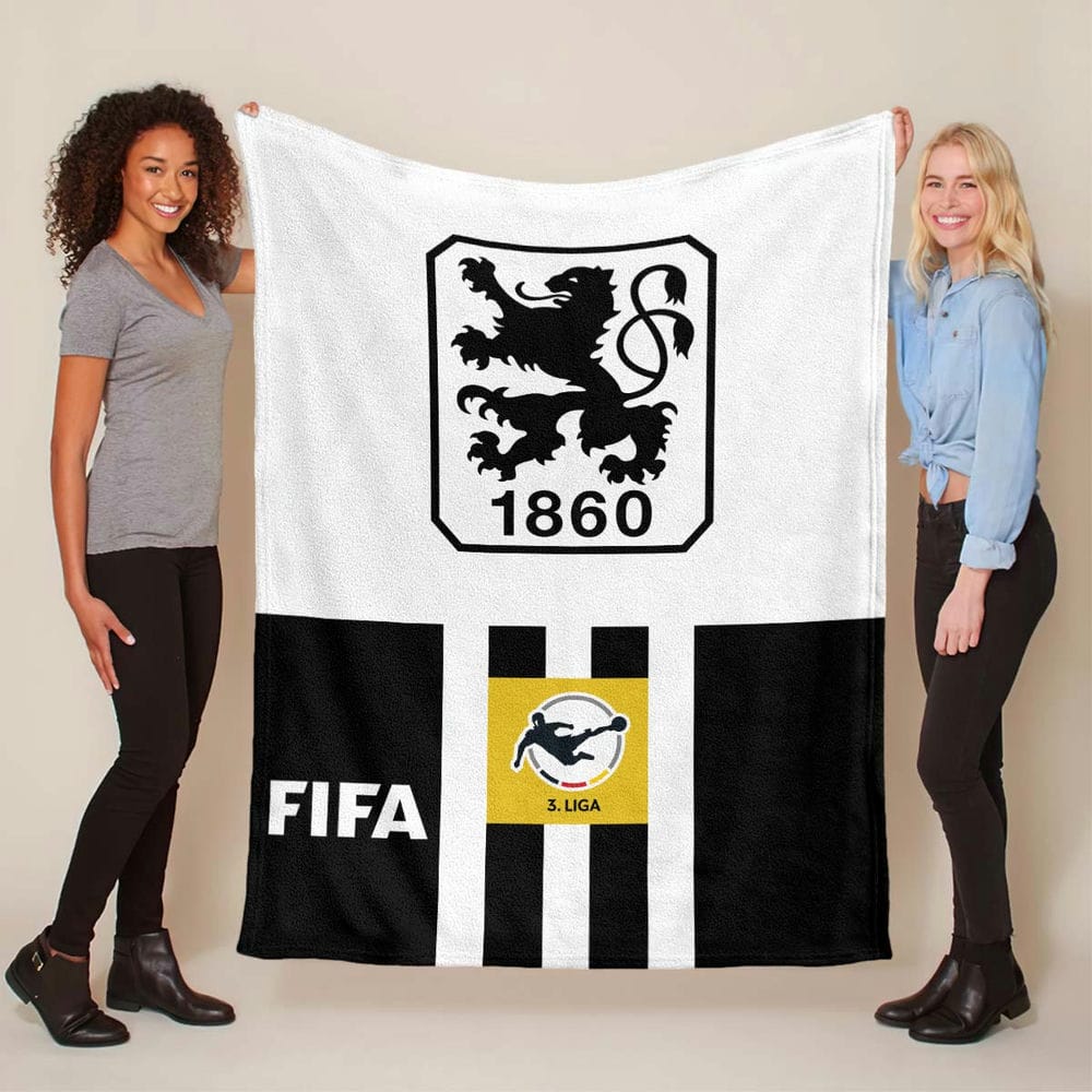 TSV 1860 München 1001 Fleecedecke - Decke