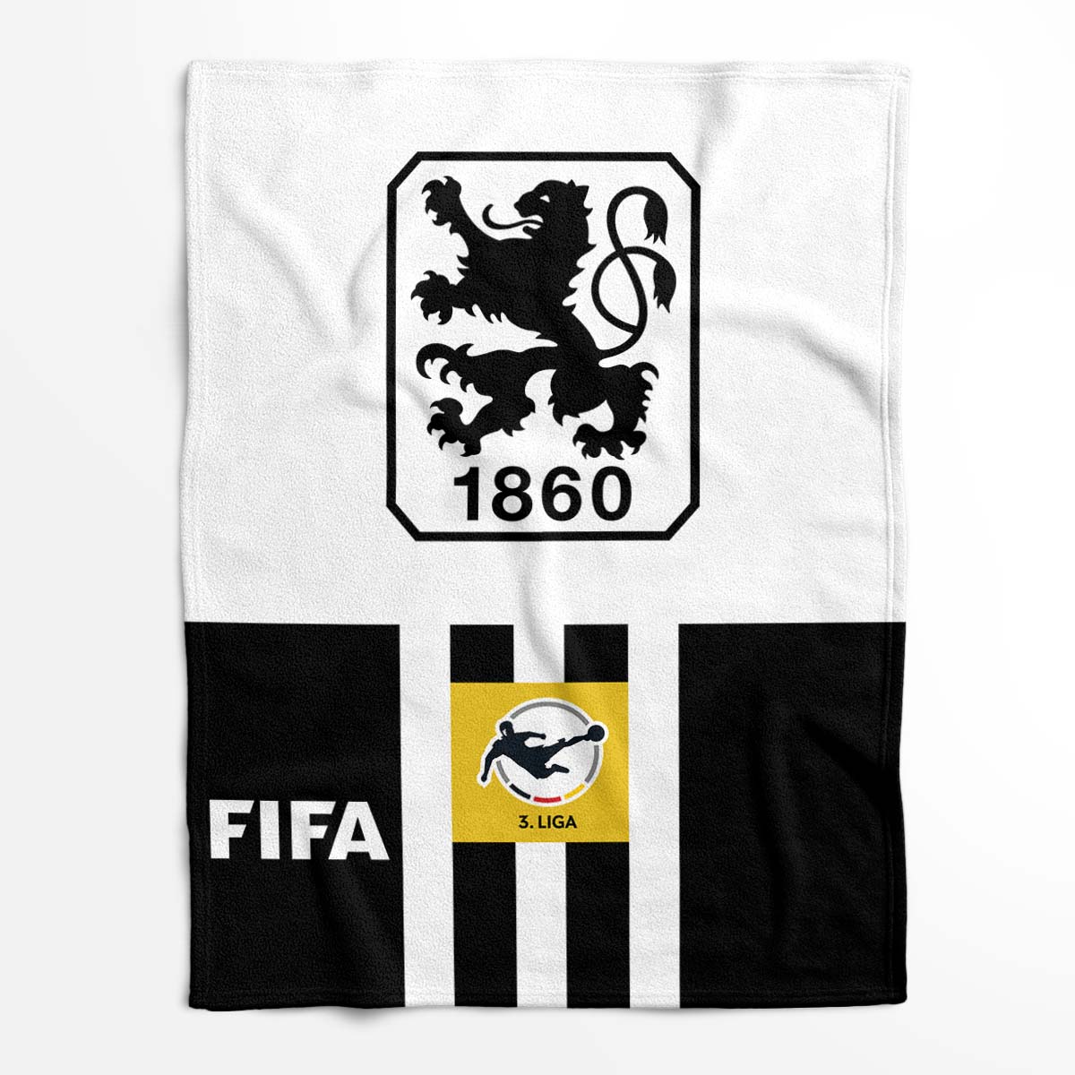 TSV 1860 München 1001 Fleecedecke - Decke – Bild 2