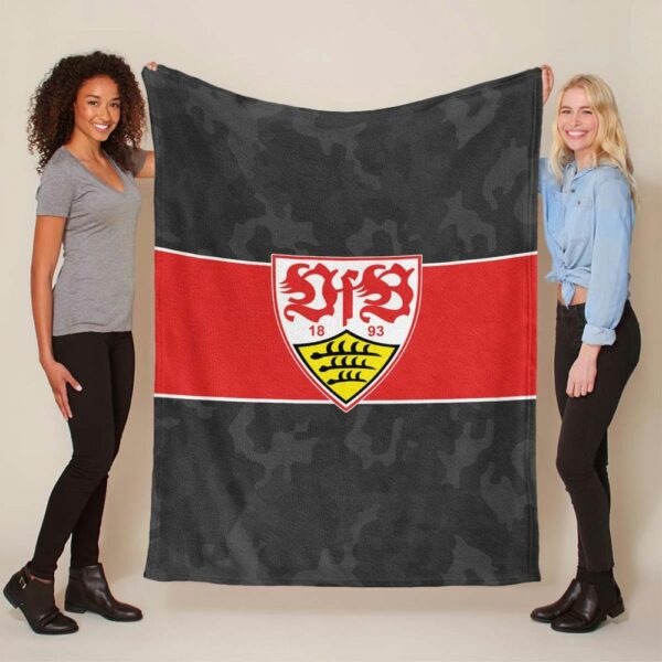 VfB Stuttgart Fußball-Club 04 Fleecedecke - Decke