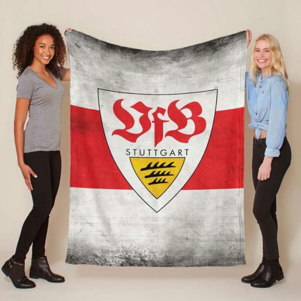 VfB Stuttgart Fußball-Club 09 Fleecedecke - Decke