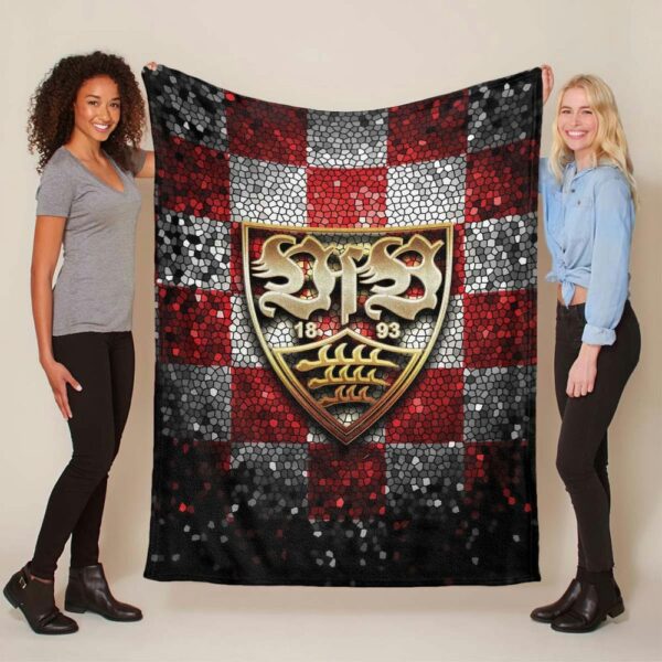 VfB Stuttgart Fußball-Club 15 Fleecedecke - Decke