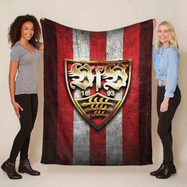 VfB Stuttgart Fußball-Club 16 Fleecedecke - Decke