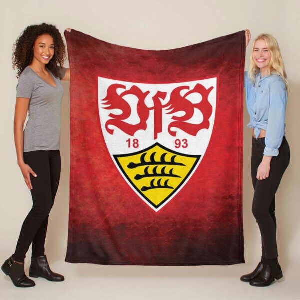 VfB Stuttgart Fußball-Club 17 Fleecedecke - Decke