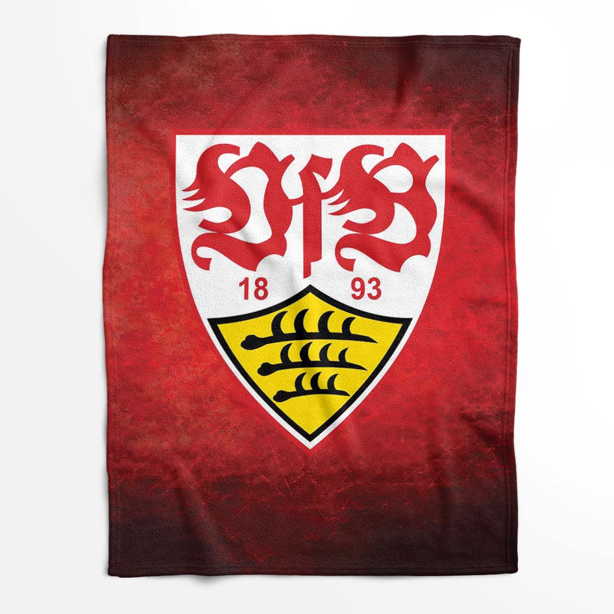 VfB Stuttgart Fußball-Club 17 Fleecedecke - Decke – Bild 2