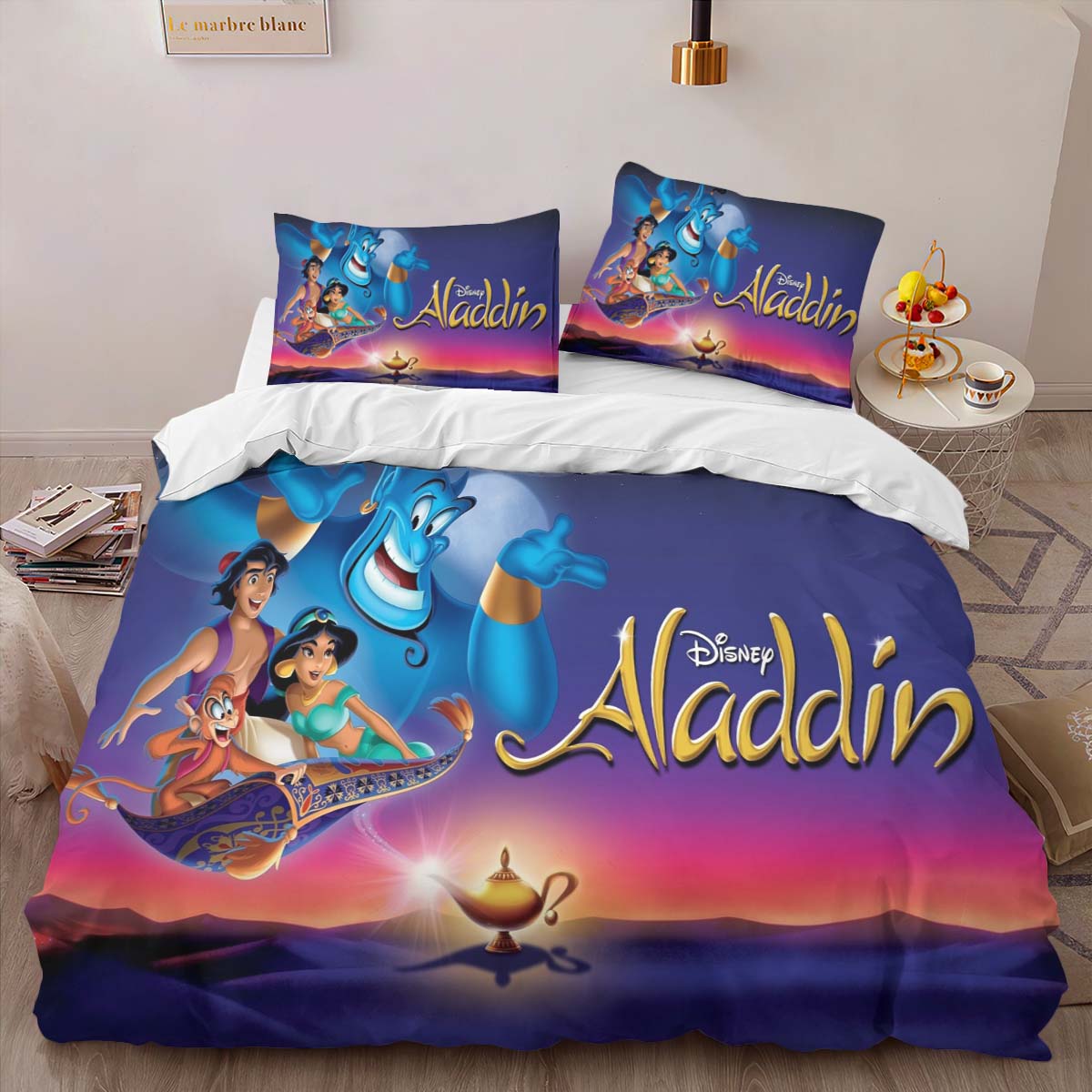 Aladdin Disney 06 Kinderbettwäsche – Bettwäsche – Bild 2