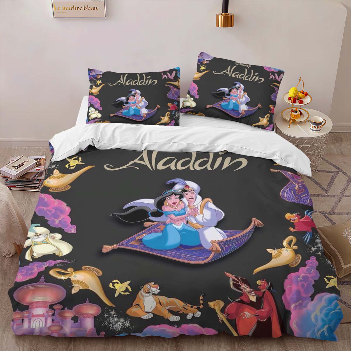 Aladdin Disney 08 Kinderbettwäsche – Bettwäsche – Bild 2