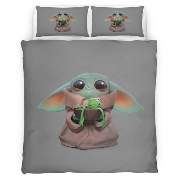 Baby Yoda Grogu Star Wars 8 Kinderbettwäsche – Bettwäsche