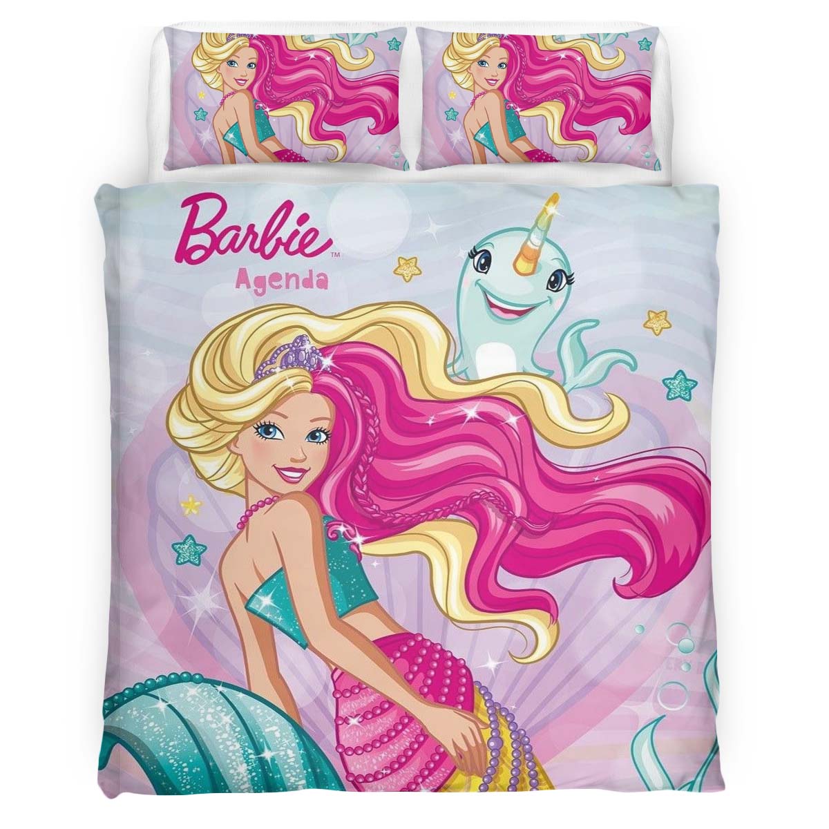 Barbie Meerjungfrau Kinderbettwäsche – Bettwäsche