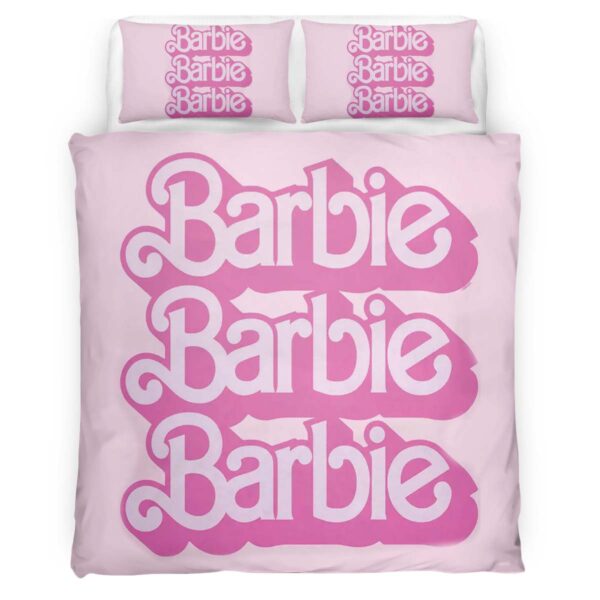 Barbie Barbie Barbie Kinderbettwäsche – Bettwäsche