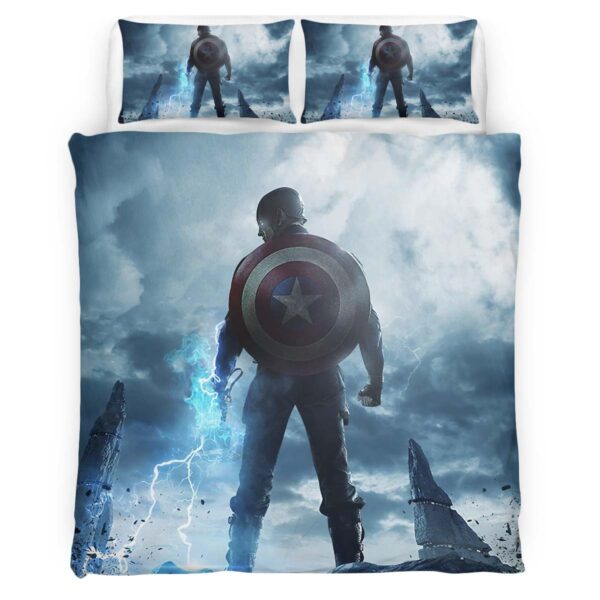 Captain America Marvel 04 Kinderbettwäsche – Bettwäsche