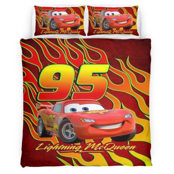 Cars 95 Lightning McQueen 2 Kinderbettwäsche – Bettwäsche