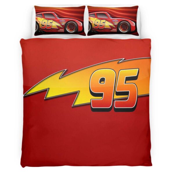 Cars 95 Lightning McQueen 9 Kinderbettwäsche – Bettwäsche