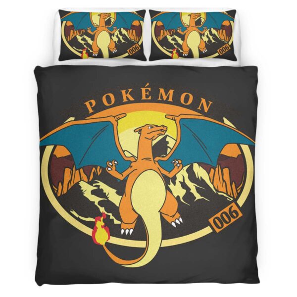 Glurak Pokemon 10 Kinderbettwäsche – Bettwäsche