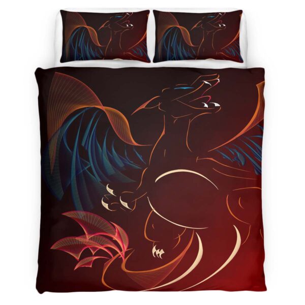 Glurak Pokemon Kunst Kinderbettwäsche – Bettwäsche