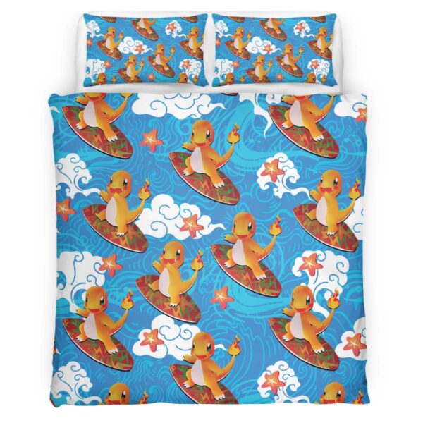 Glumanda Feuer Pokemon 2 Kinderbettwäsche – Bettwäsche