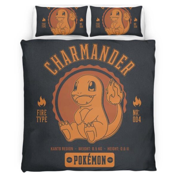 Glumanda Feuer Pokemon 6 Kinderbettwäsche – Bettwäsche