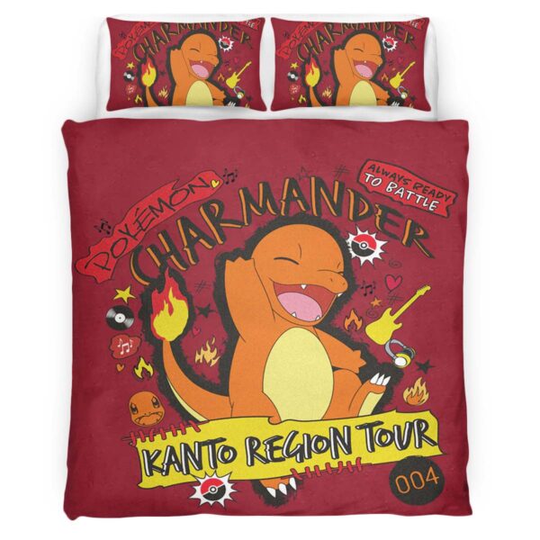 Glumanda Feuer Pokemon 7 Kinderbettwäsche – Bettwäsche