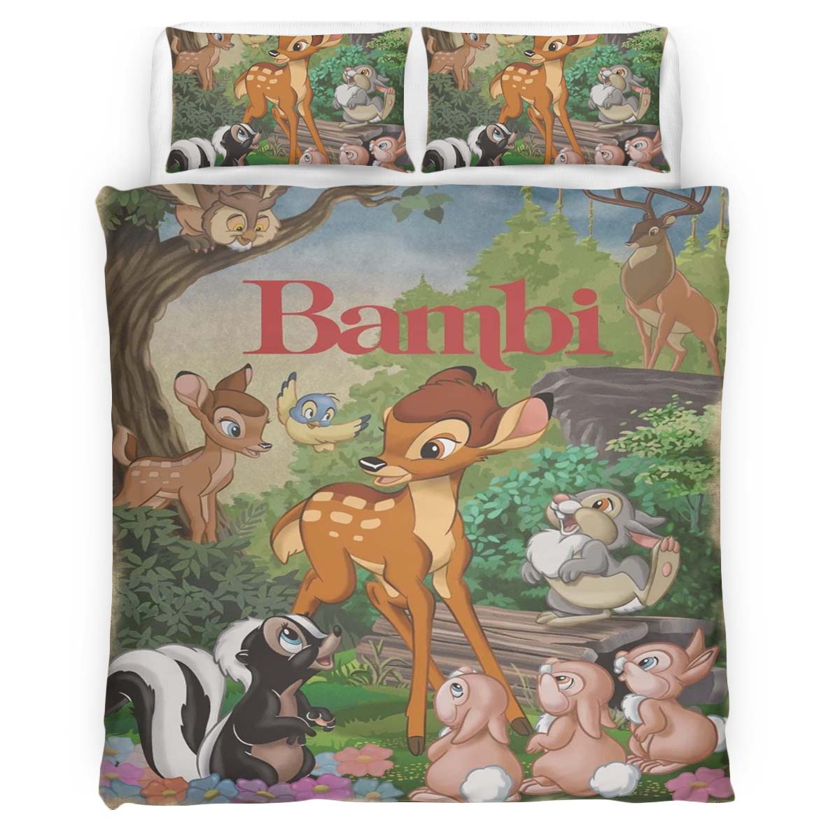 Disney Bambi Klopfer 8 Kinderbettwäsche – Bettwäsche