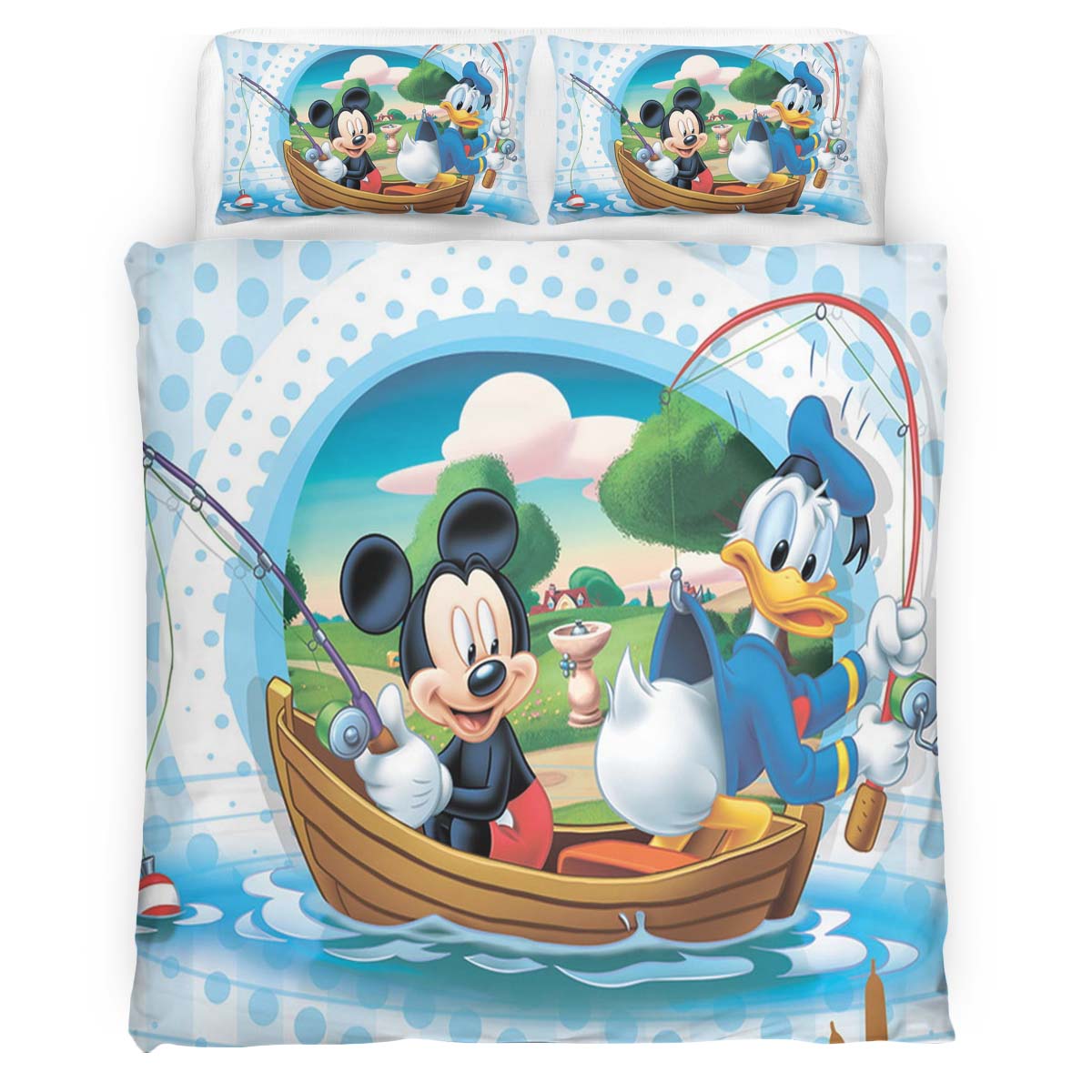 Disney Donald Duck und Micky Maus Kinderbettwäsche – Bettwäsche