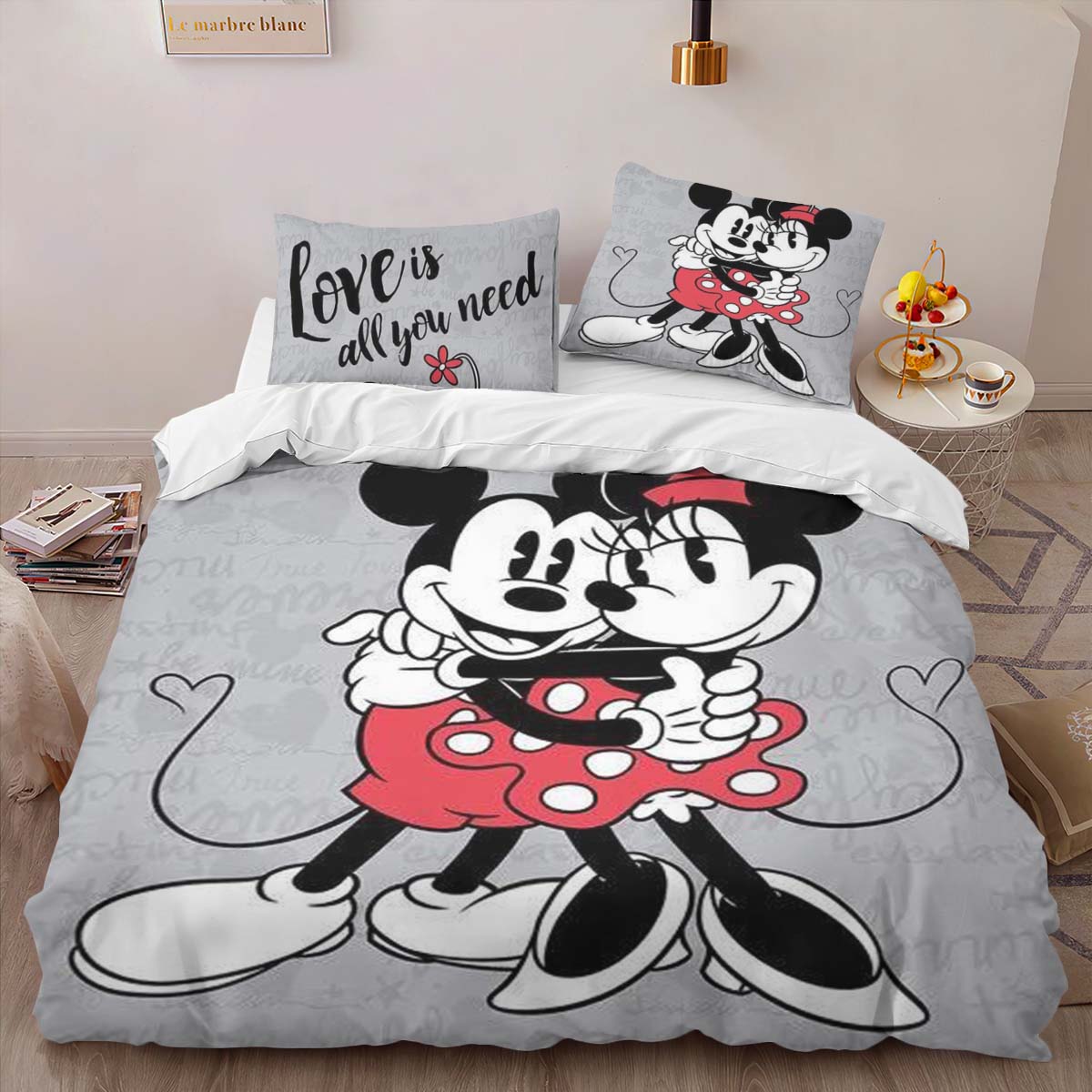 Disney Micky Maus und Minnie Maus 17 Kinderbettwäsche – Bettwäsche – Bild 2
