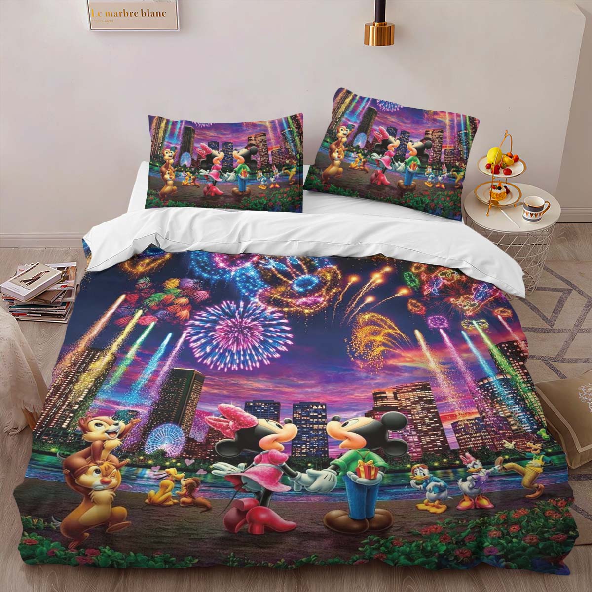 Disney Micky Maus und Minnie Maus 2 Kinderbettwäsche – Bettwäsche – Bild 2