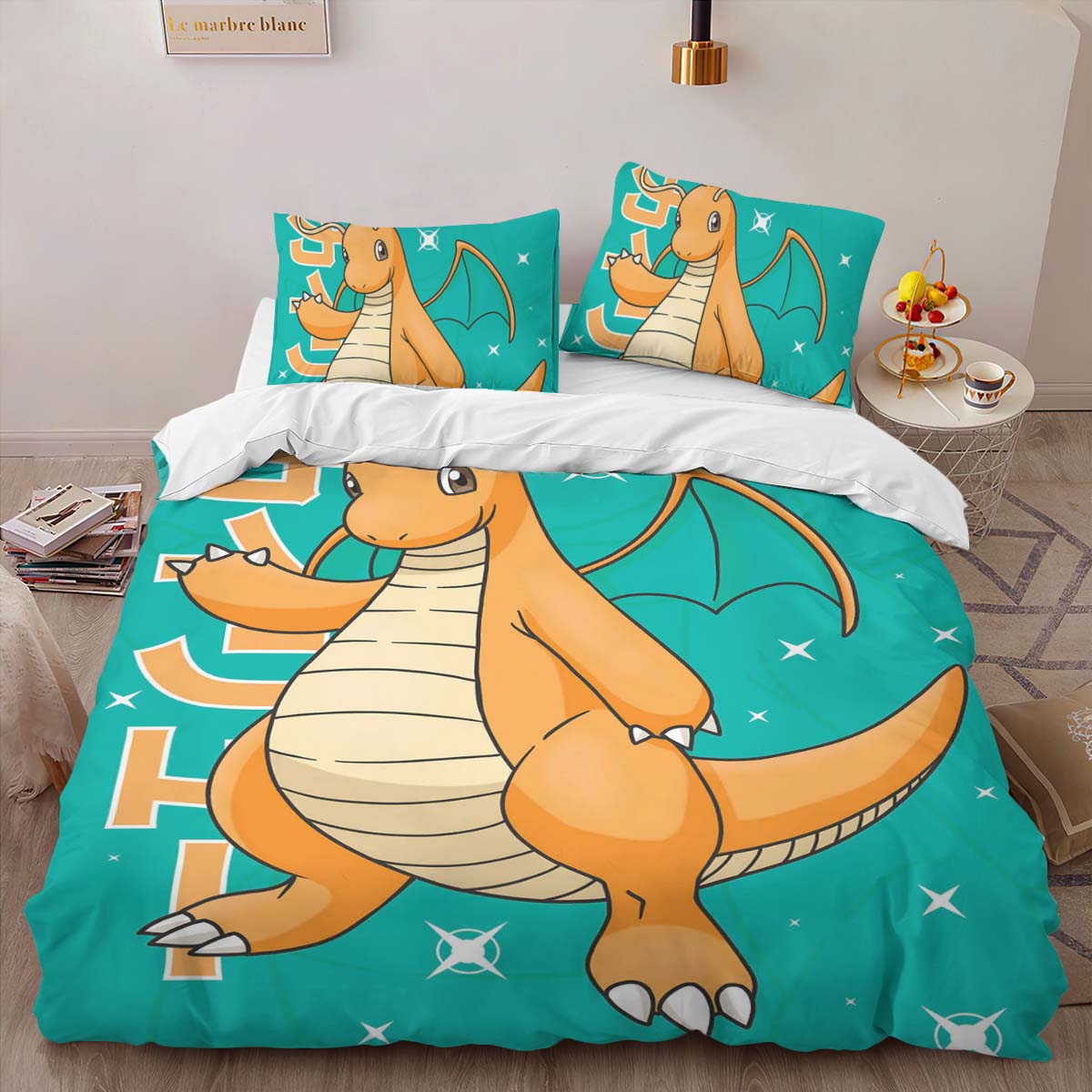 Dragoran Pokemon 3 Kinderbettwäsche – Bettwäsche – Bild 2