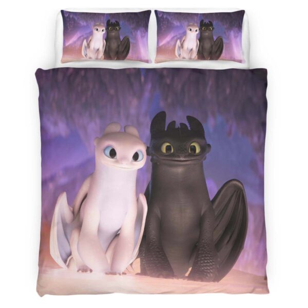 Drachen Ohnezahn und Tagschatten 14 Kinderbettwäsche – Bettwäsche