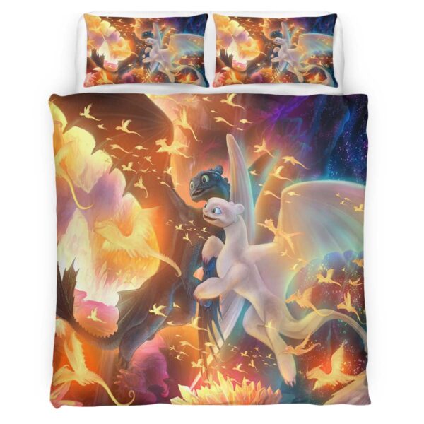 Drachen Ohnezahn und Tagschatten 3 Kinderbettwäsche – Bettwäsche