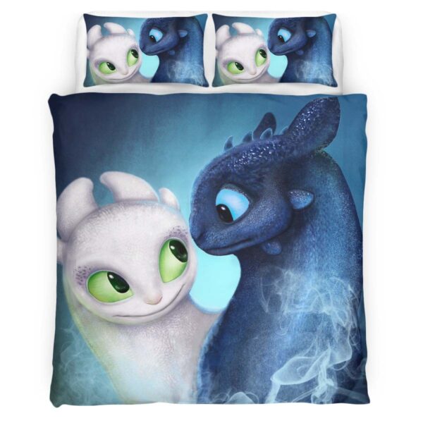 Drachen Ohnezahn und Tagschatten 9 Kinderbettwäsche – Bettwäsche