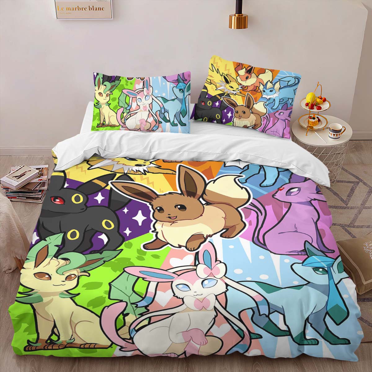 Evoli Entwicklung Pokemon 13 Kinderbettwäsche – Bettwäsche – Bild 2