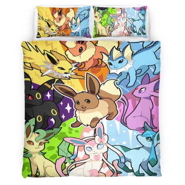 Evoli Entwicklung Pokemon 13 Kinderbettwäsche – Bettwäsche