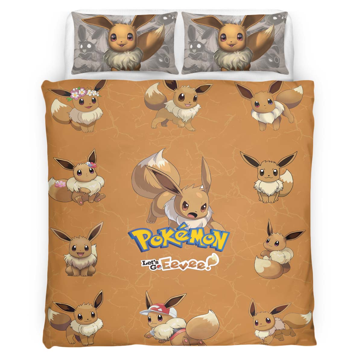 Evoli Pokemon Kinderbettwäsche – Bettwäsche