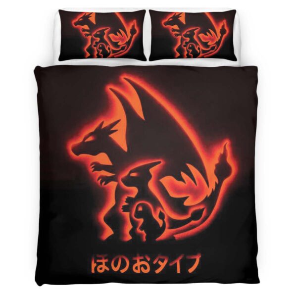 Feuer Glurak Pokemon 2 Kinderbettwäsche – Bettwäsche