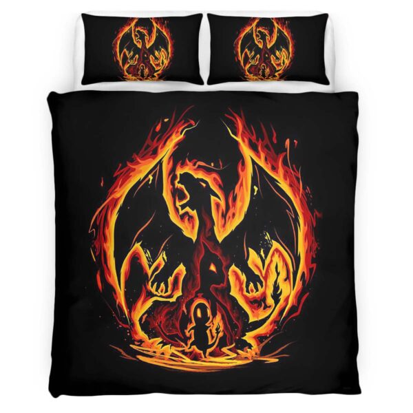 Feuer Glurak Pokemon Kinderbettwäsche – Bettwäsche