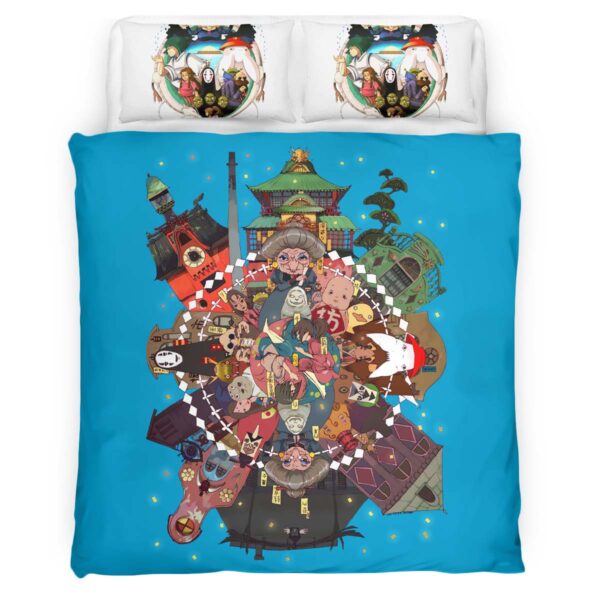 Ghibli Chihiros Reise ins Zauberland 1002 Kinderbettwäsche – Bettwäsche