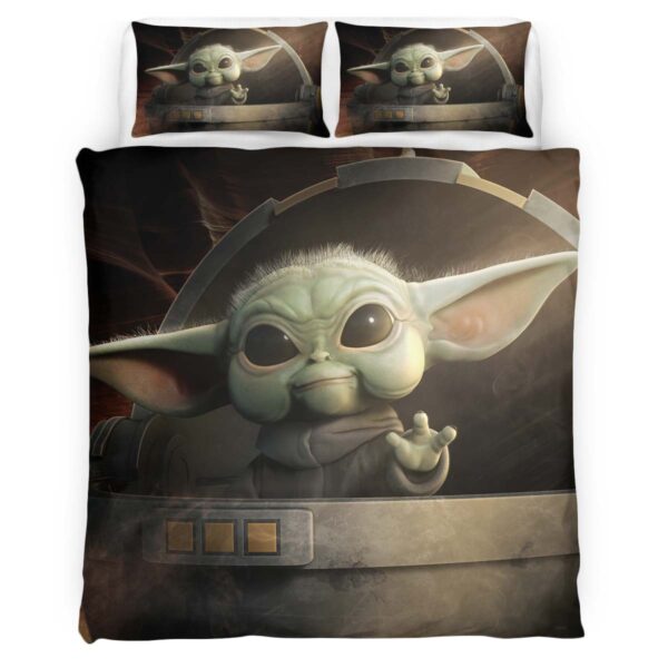 Grogu Star Wars Baby Yoda The Mandalorian Kinderbettwäsche – Bettwäsche