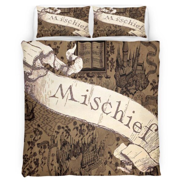 Harry Potter Karte Eigener Name Kinderbettwäsche – Bettwäsche