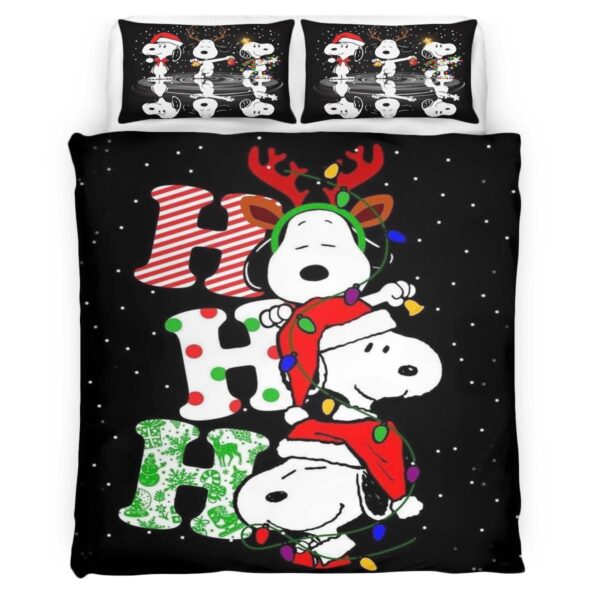 Ho Ho Ho Snoopy Kinderbettwäsche – Bettwäsche