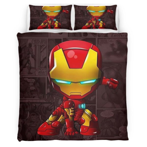 Ironman Avenger Marvel 1003 Kinderbettwäsche – Bettwäsche