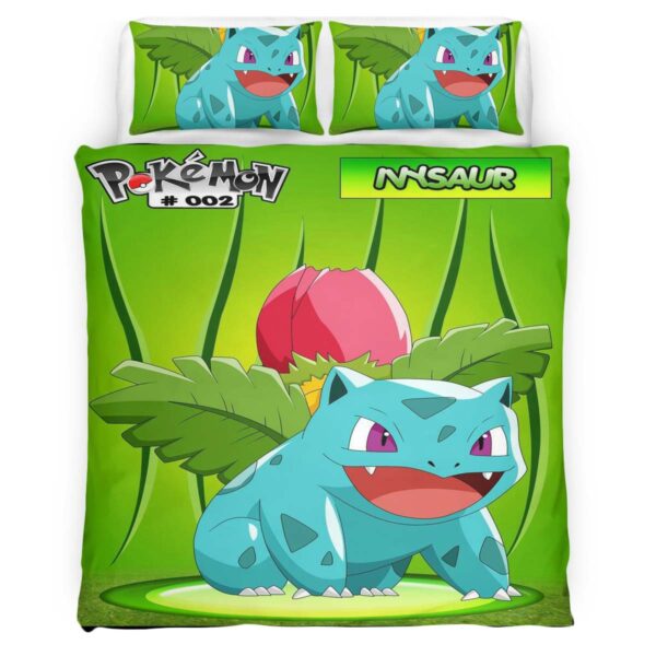 Bisaknosp Bisasam Pokemon 5 Kinderbettwäsche – Bettwäsche