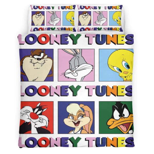 Looney Tunes Alle Charaktere 06 Kinderbettwäsche – Bettwäsche