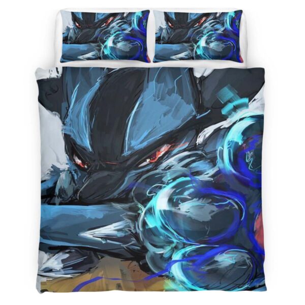 Lucario Pokemon 10 Kinderbettwäsche – Bettwäsche