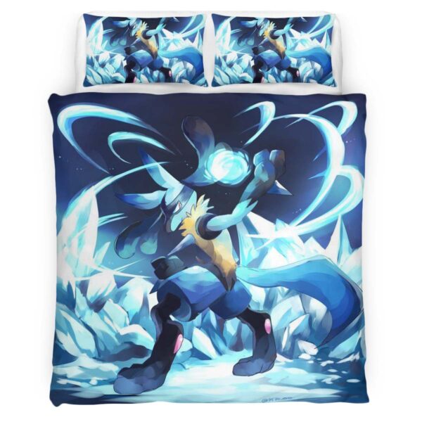 Lucario Pokemon 8 Kinderbettwäsche – Bettwäsche