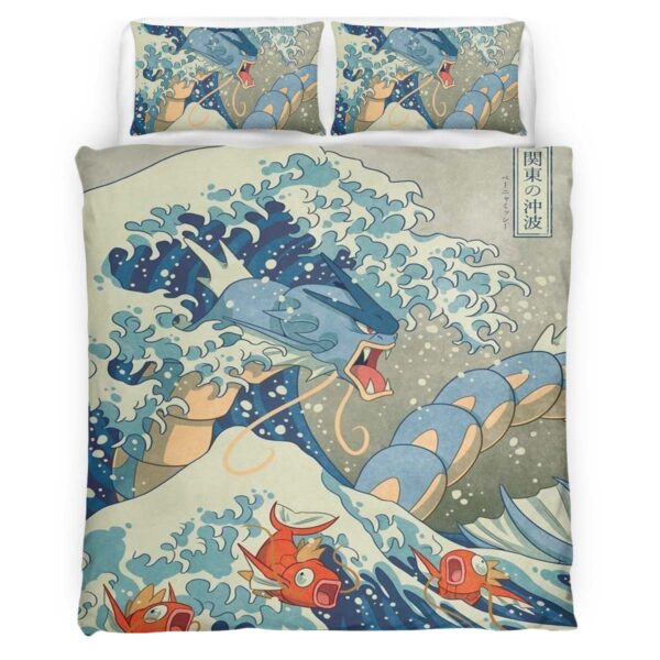 Karpador und Garados Pokemon 2 Kinderbettwäsche – Bettwäsche