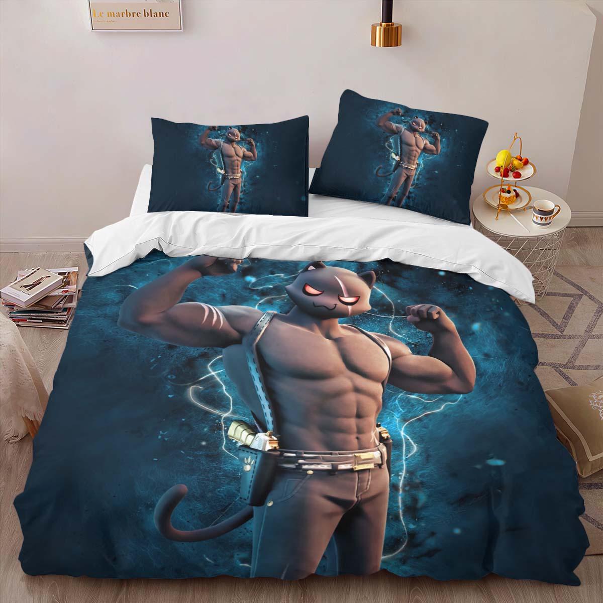 Meowscles Skin Fortnite Kinderbettwäsche – Bettwäsche – Bild 2