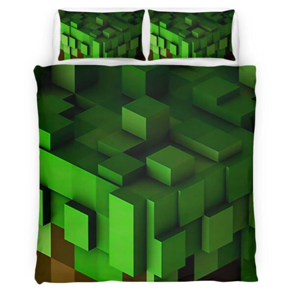 Minecraft Grasblock 2 Kinderbettwäsche – Bettwäsche
