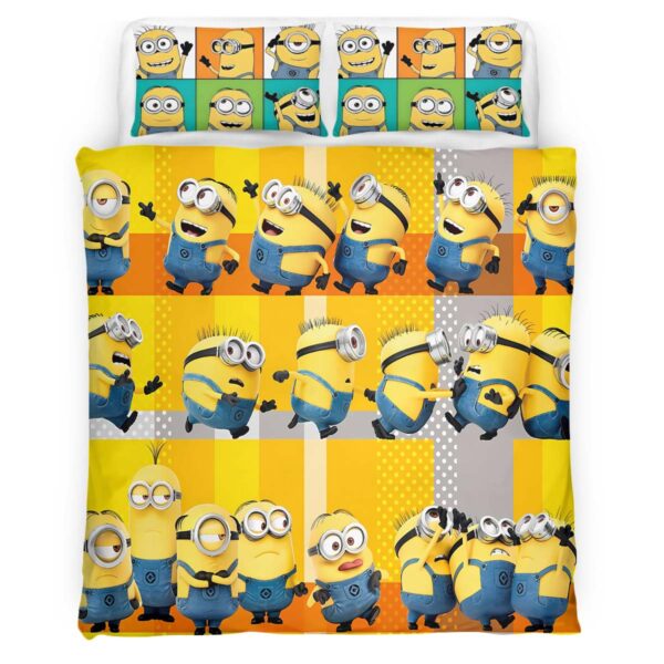 Minions Charaktere 01 Kinderbettwäsche – Bettwäsche